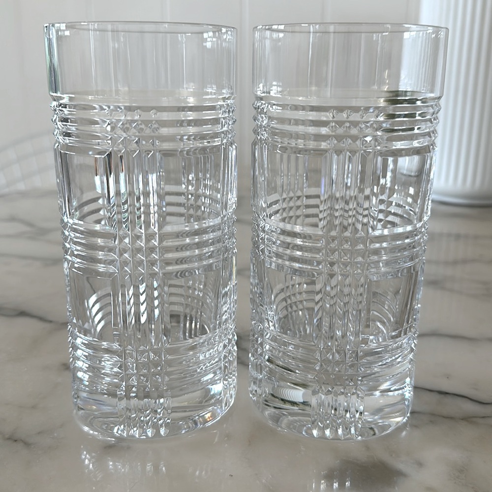 Ralph Lauren- Glen Plaid High Ball Crystal
